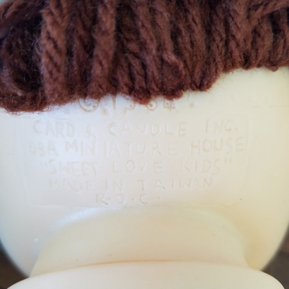 Random Vintage lot of 5 Doll Heads Plastic Randtoy Lee Ward Odd Doll Heads Diy - Picture 4 of 8